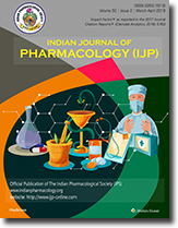 Indian Journal of Pharmacology
