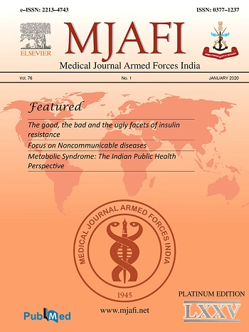 Medical Journal Armed Forces India