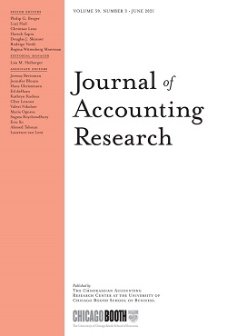 Journal of Accounting Research